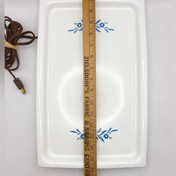 Corning Ware Ceramic Electric Warmer with Cord, P-54 - Picture 5 of 8